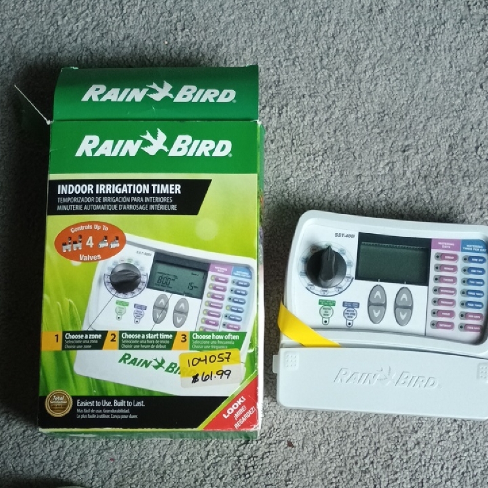 RAIN 🐦 BIRD 4valve control timer NEW